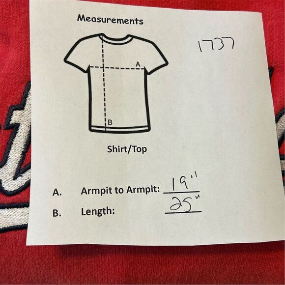 Washington Nationals Youth Large Red Hoodie MLB Baseball Sports Pullover - Picture 9 of 9